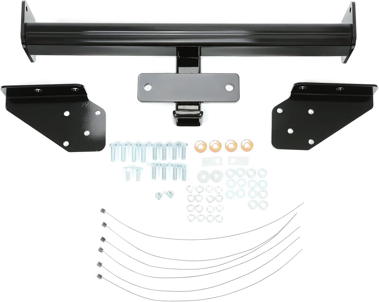 Class 3 Trailer Hitch 2" Steel Black Powder Coated for Toyota for Tacoma 2016-2023