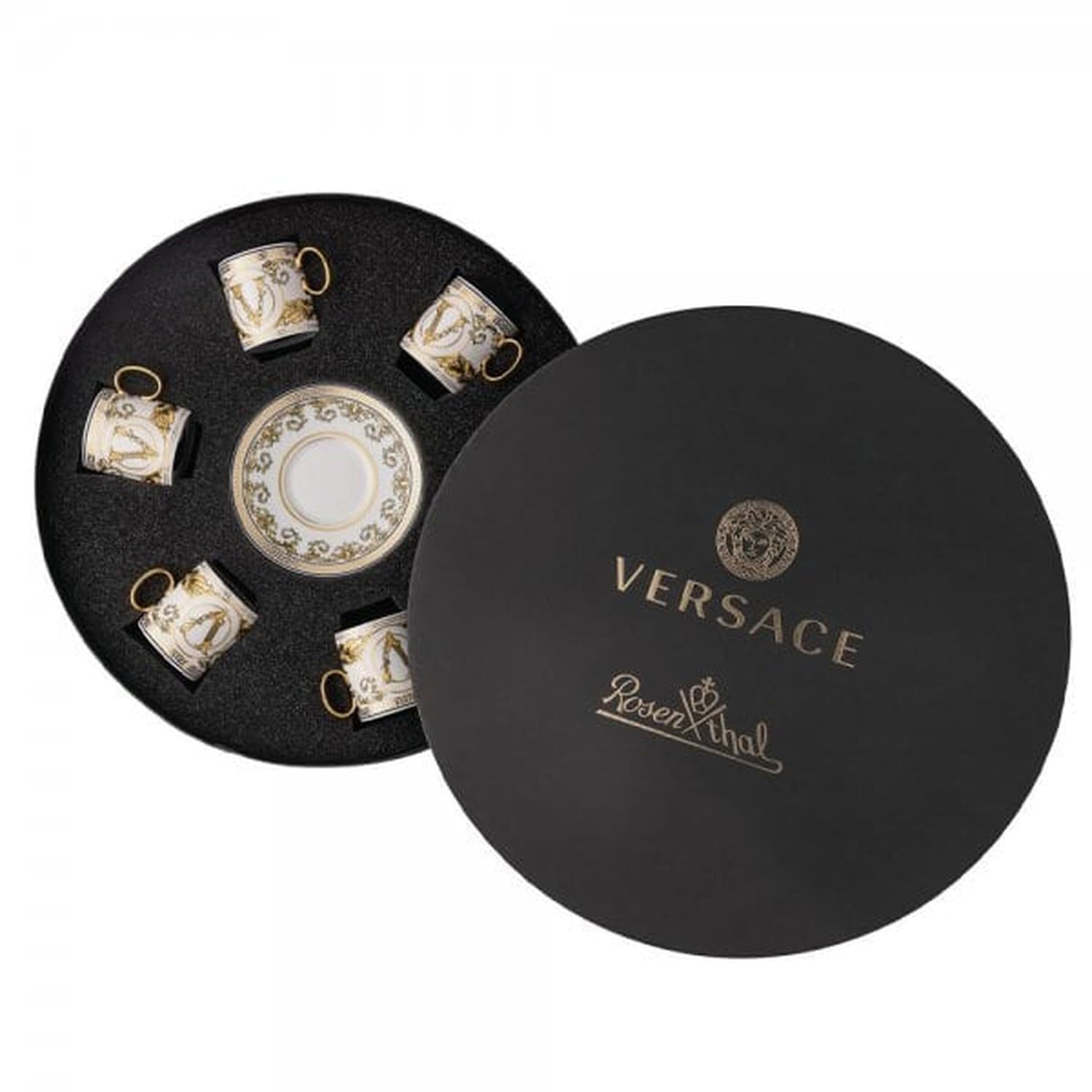 Versace Virtus Gala White zestaw 6 filiżanek do espresso