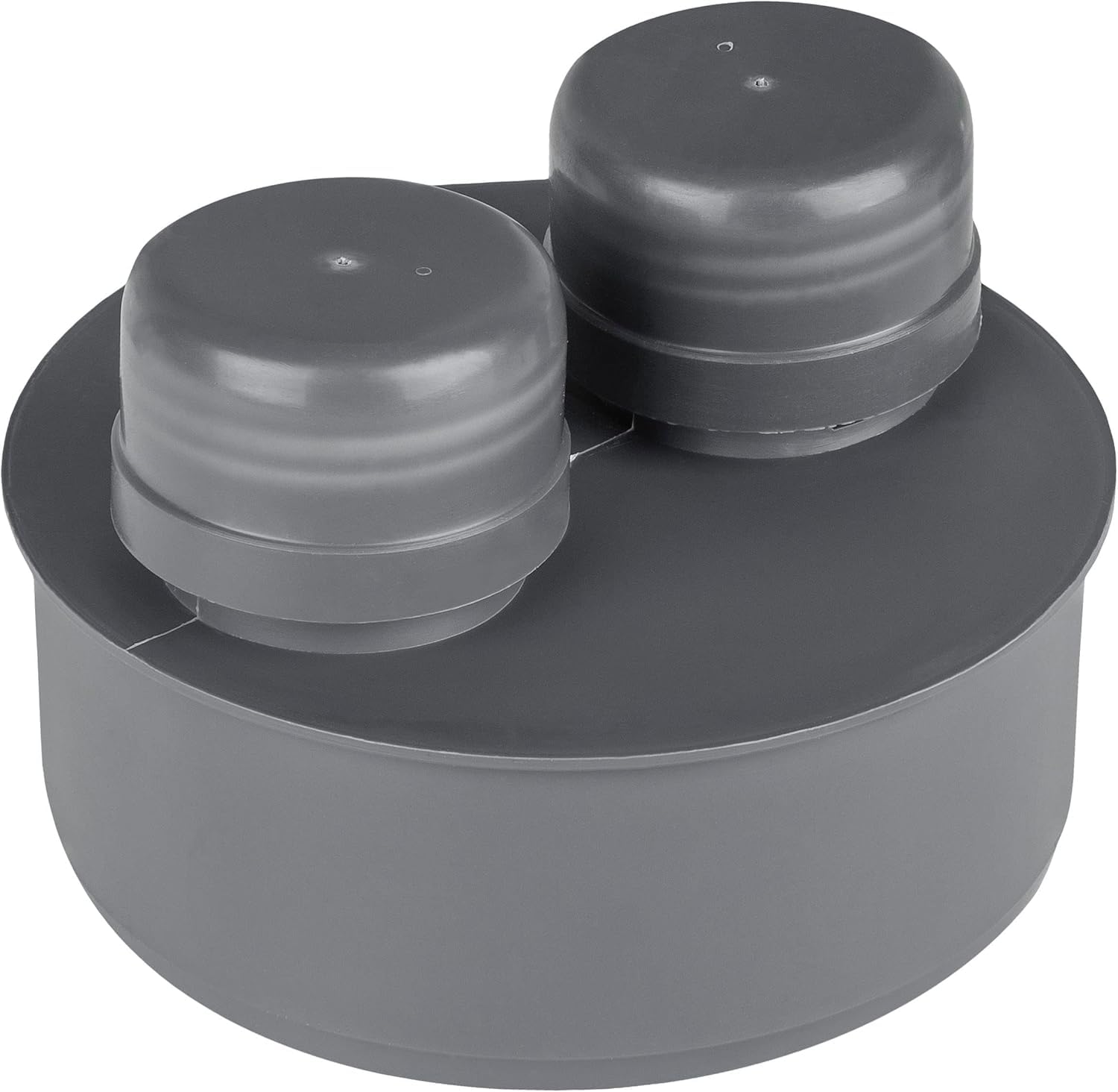 Air Admittance Valve, Soil Vent Waste Pipe, Anti-Syphon, Internal External, Grey, Deformation-Resistant (110mm)
