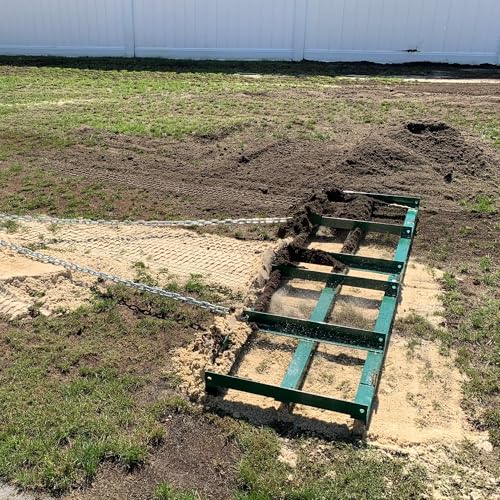 Image of LANDZIE - Drag Harrow 8 FT, Tow Behind Driveway Grader