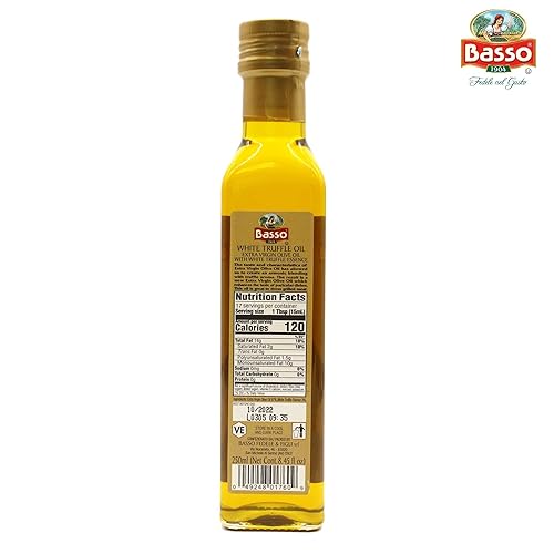 Miniatura 4 de Juego de aceite de trufa blanco y negro, tamaño de botella grande, 2 botellas de 8.5 onzas (8.5 fl oz), alto concentrado,