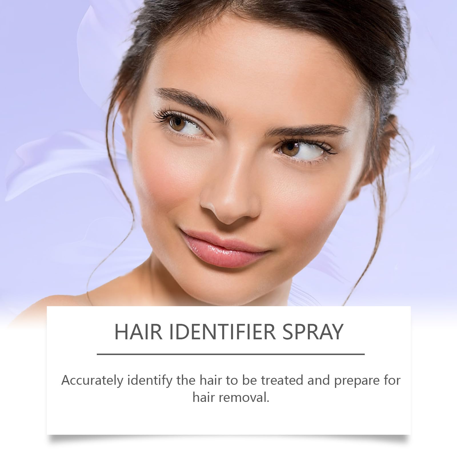 Spray identificador de cabello para afeitado facial, 100 ml, suave, 2 unidades