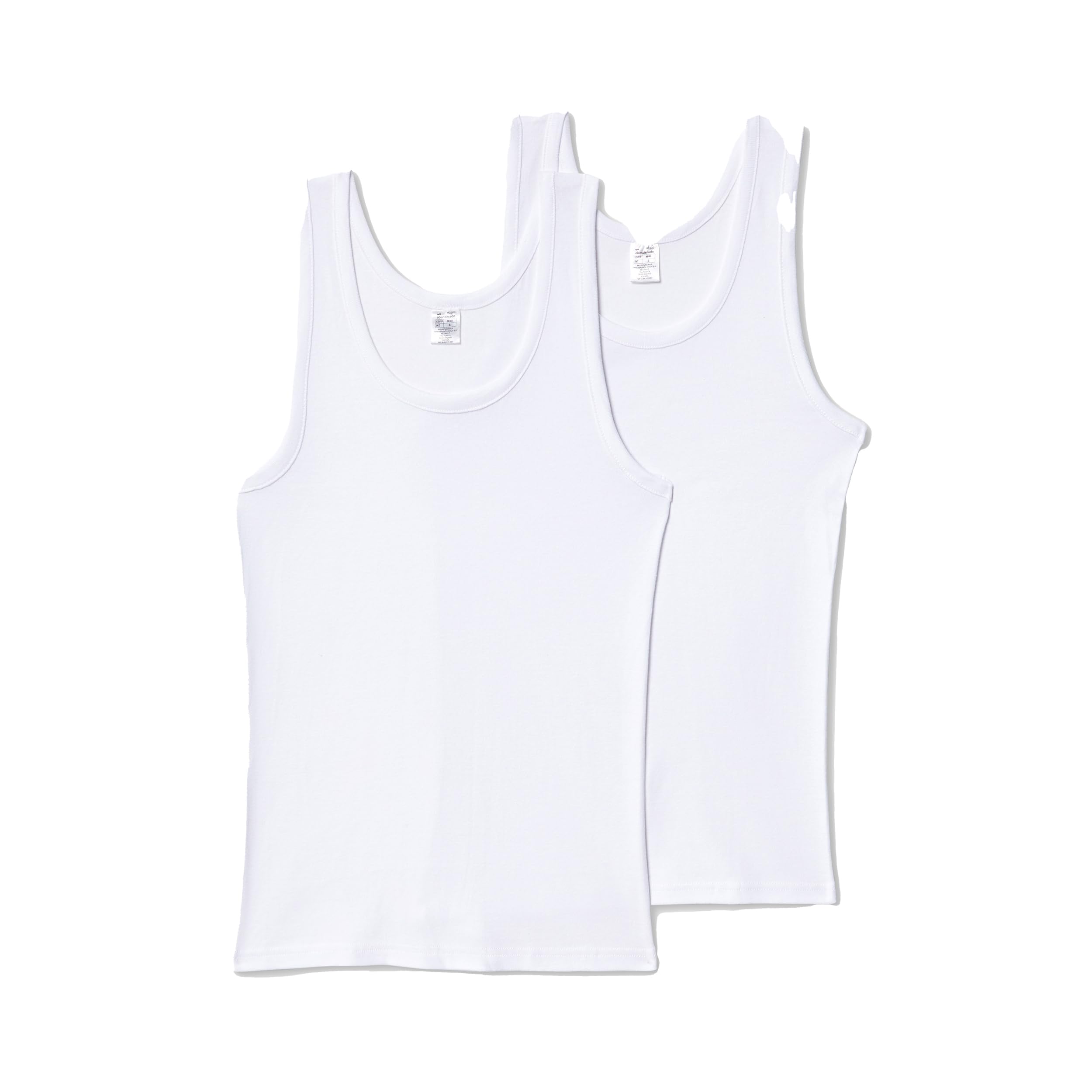 Pack-2 Men's Wide Strap Undershirts AS02300