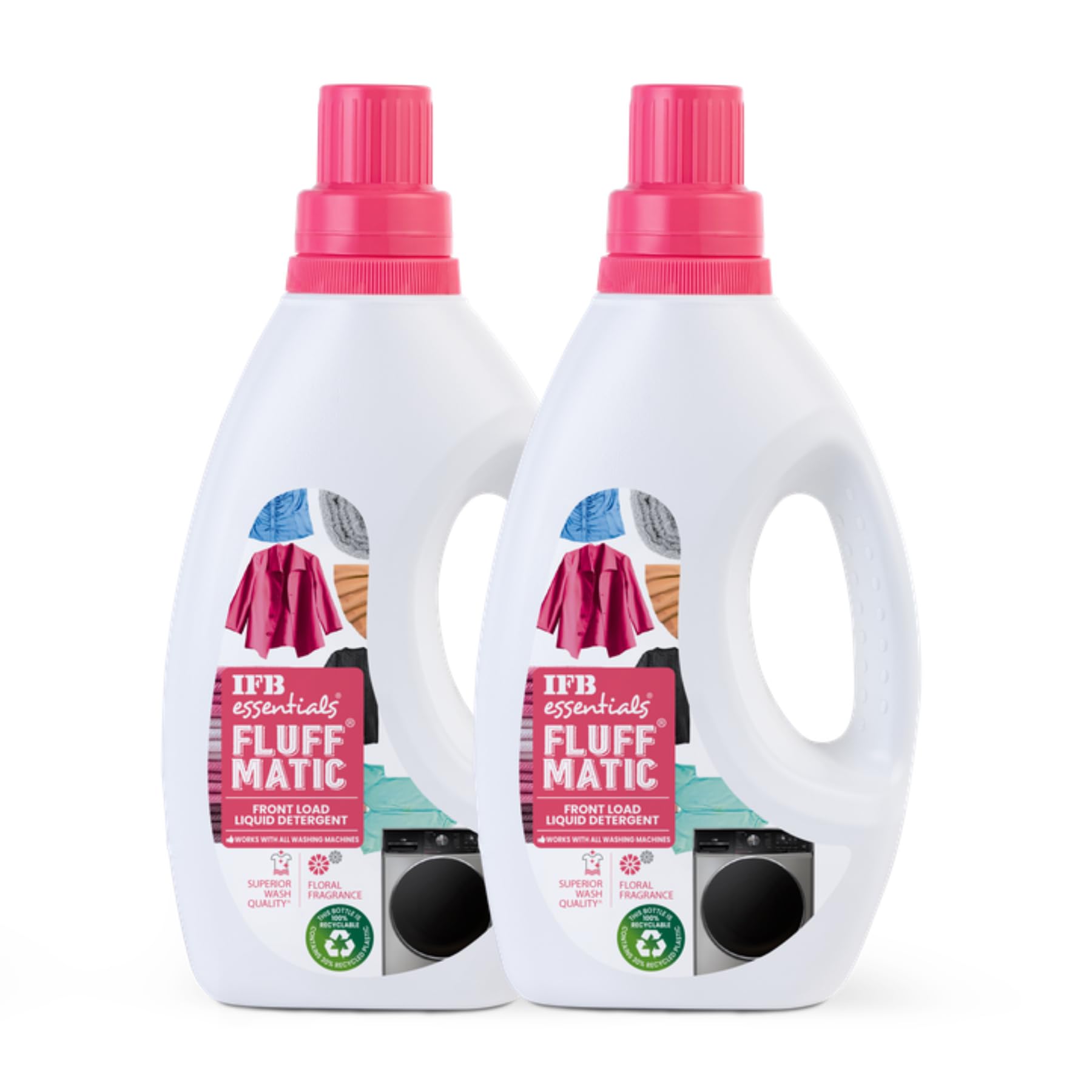 IFB essentials Front Load Liquid Detergent 880 ml (Pack of 2)