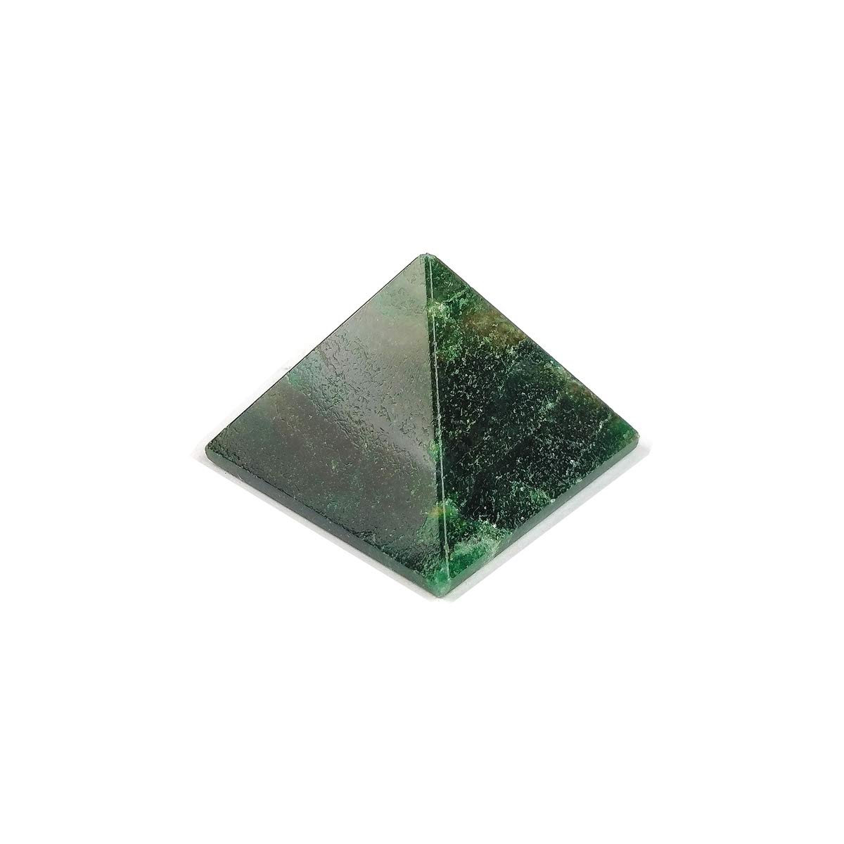 Crystu Natural Green Aventurine Pyramid for Reiki Healing and Crystal Healing Stone Pyramid Size 10-15 mm (Color : Green) Pack of 1 pc