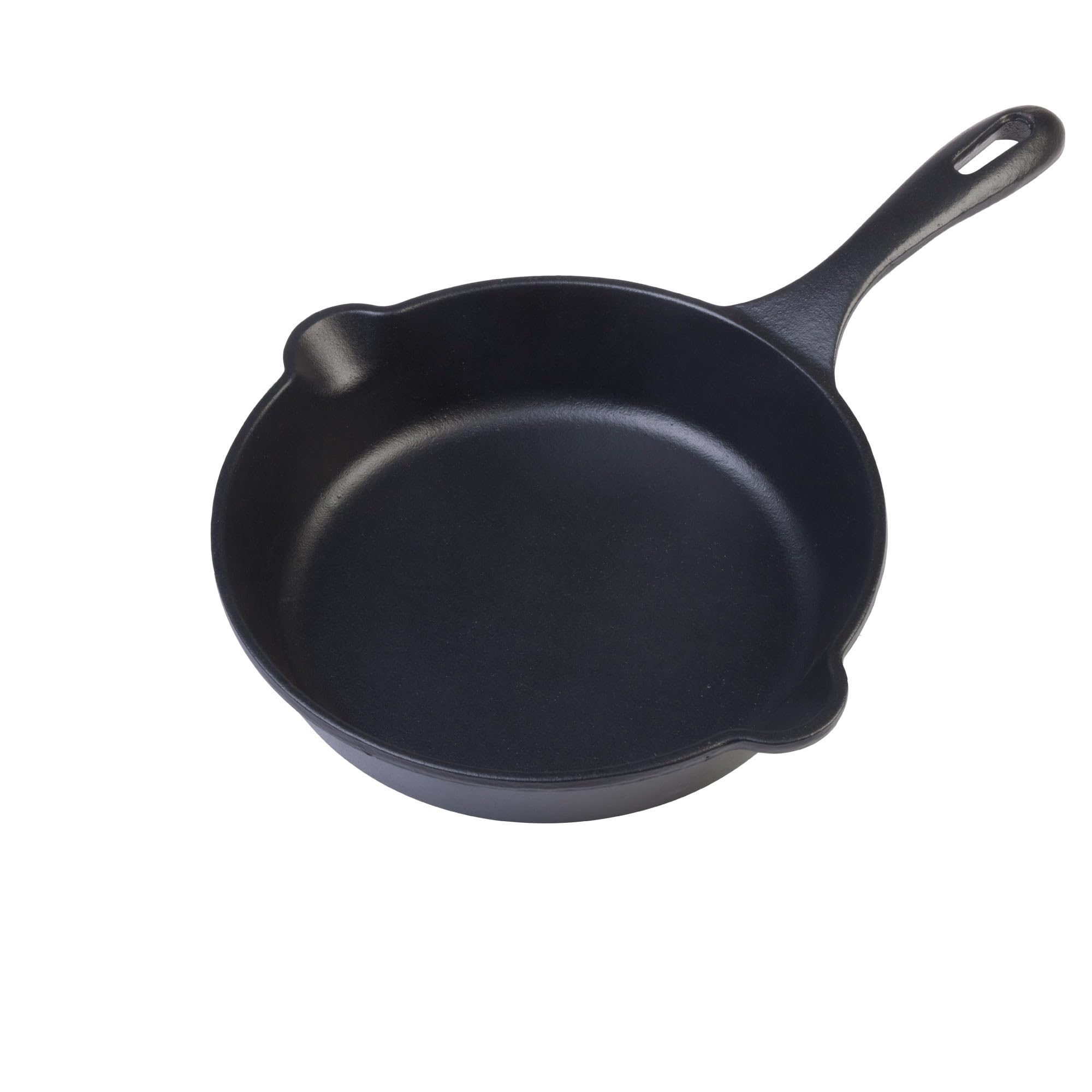 VICTORIA Poêle en Fonte Émaillée Induction 20cm, Convient pour le Feu, le Barbecue, le Four, la Plaque Vitrocéramique, le Gaz, Cast Iron Skillet sans Toxicité, sans PTFE ni PFOA