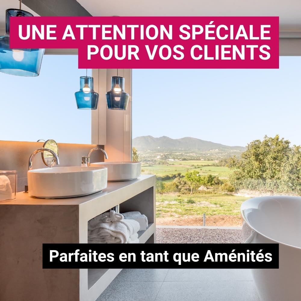 Lingette Démaquillante | 250 unités | Amenities Hôtel, B&B, Gîte Rural