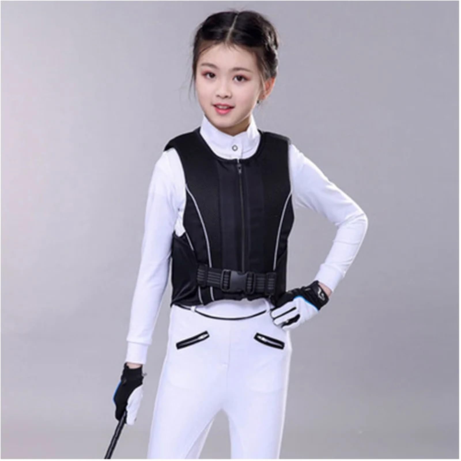 Chaleco de equitación Chaleco de equitación Engrosado for niños y Adultos, Ropa Protectora for Entrenamiento Ecuestre. para Montar a Caballo(CS)