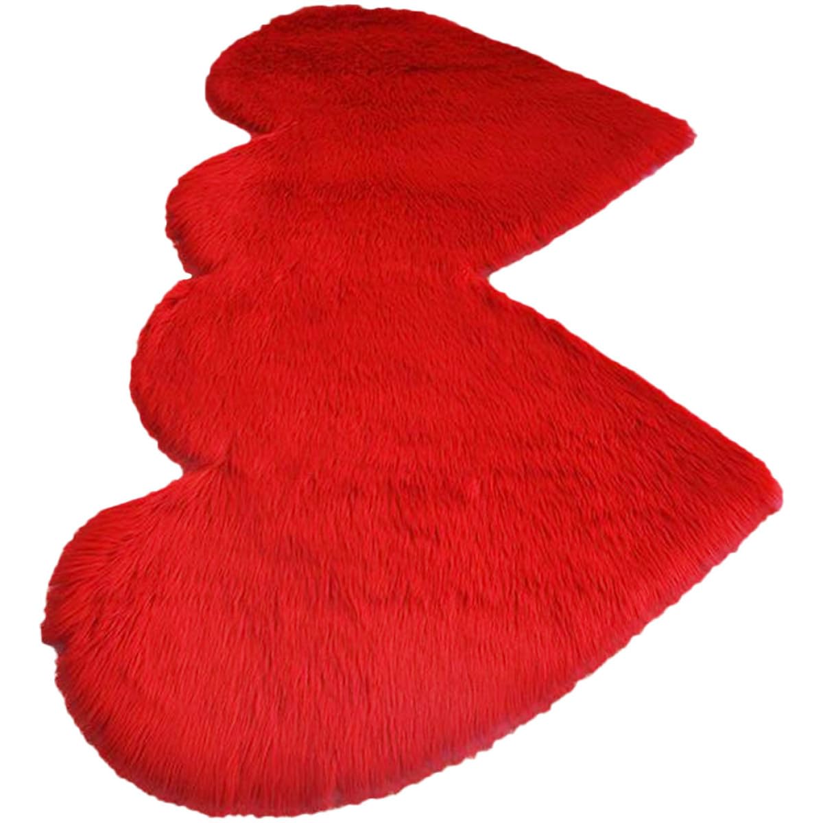 Tapis de sol super absorbant cœur rouge pour régler les problèmes d'humidité