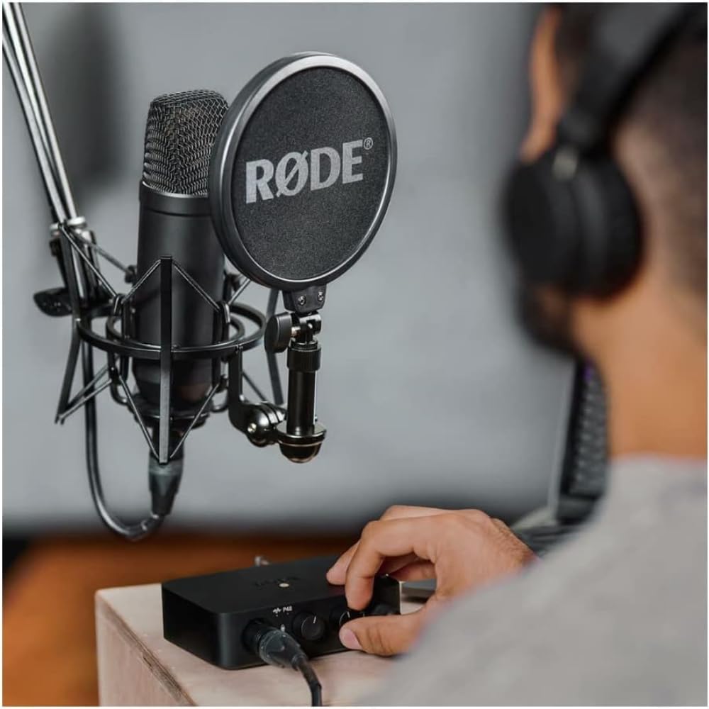 RØDE AI-1 Interface audio USB mono de qualité studio avec Neutrik™ Combi-jack pour production musicale, streaming et podcasting