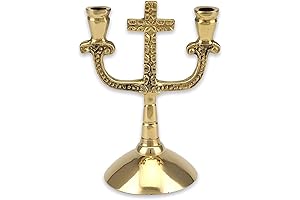 Brass Orthodox Candle Holder