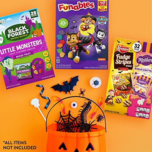 Black Forest Mini Gummy Bears Candy | Halloween Trick Or Treat Size Pouches | 35Ct #TOP1