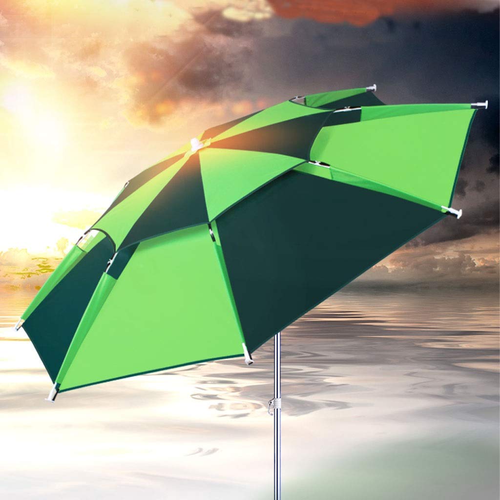 Parasole Parasol wędkarski / 2.2 / Uniwersalny/Sunscreen/Rain/Gruby/Parasol Fish/Fishing/Parasol/Przekładnia wędkarska/Trzy składanie/parasol wędkarski/Duży parasol wędkarski