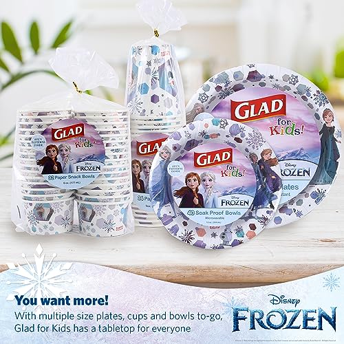 Snapklik.com : Glad For Kids Disney Frozen 9oz Paper CupsAnna And Elsa ...