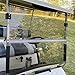 Golf Cart Foldable Tinted Windshield Windscreen G14 G16 G19 1995-2003, Replacement for Yamaha OEM