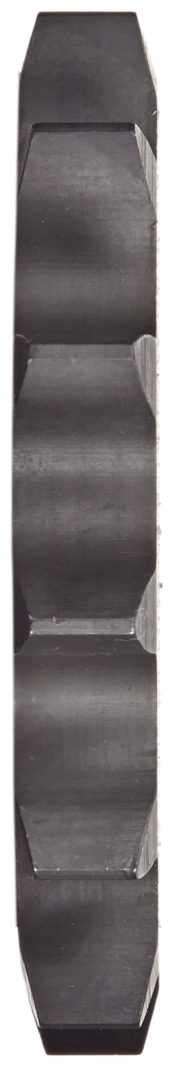 Martin Roller Chain Sprocket, Reboreable, Type A Hub, Single Strand, 16B Chain Size, 25.4mm Pitch, 13 Teeth, 14mm Bore Dia., 118.29mm OD, 16.18mm Width