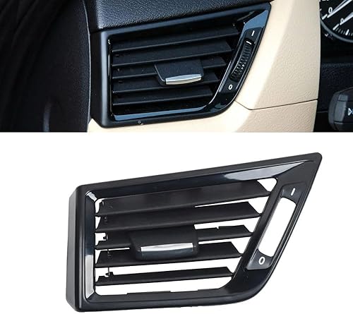 Panel de rejilla de aire acondicionado delantero izquierdo, piano negro para salida de aire, repuesto para BMW X1 E84 2010 2011 2012 2013 2014 2015