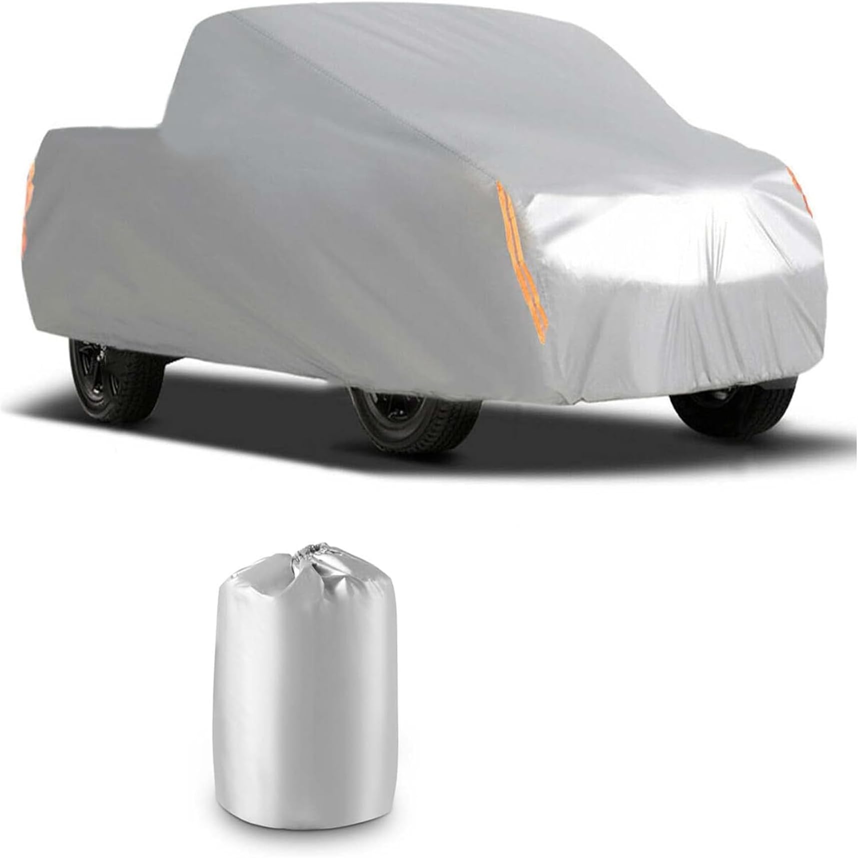 Nurniacl Pickup Truck Cover Universal All Weather Protection Heavy Outdoor Replacement for Pickup Truck up to 210 L x 70 W x 65 H Inch