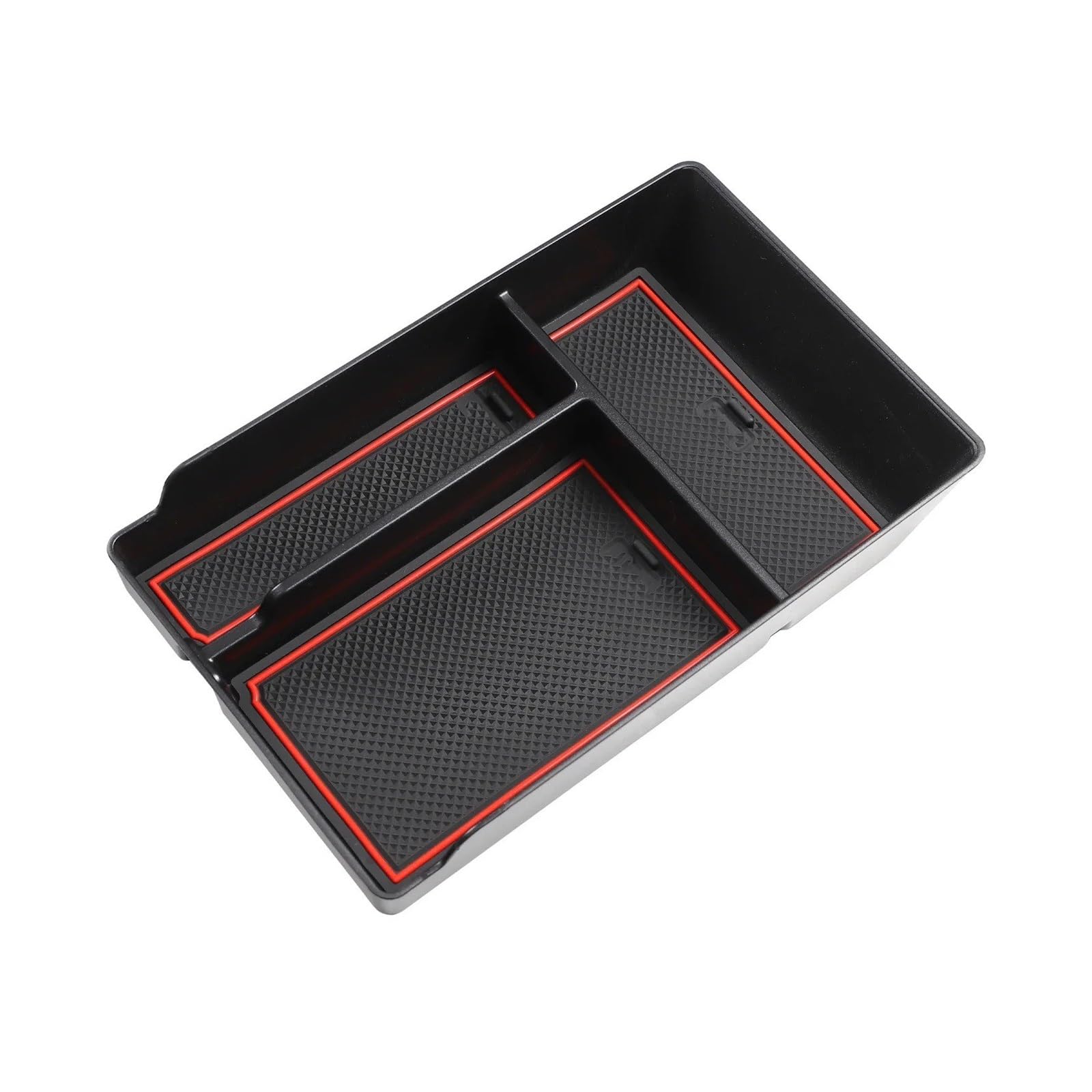 AHRPKAMERD Storage Box For Hyundai For IONIQ 5 Central Armrest Storage Container Box Center Console Organizer Tray Auto Interior Tidying Supplies Center Console Organizer Tray(3)