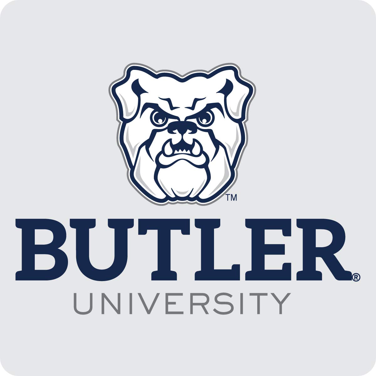 Butler Bulldogs Acrylic Coaster 4-Pack Officially Licensed Collegiate Product