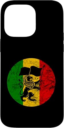 Rasta Reggae Music Headphones Jamaican Lion Of Judah Case for iPhone 14 Pro Max