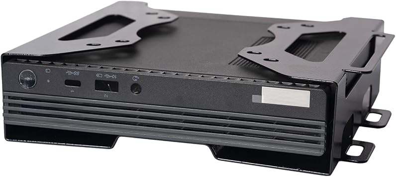 Mini PC Mount Compatible with Lenovo Thinkcentre Tiny Space Saving | for M90q Gen3,M90q Gen 2,M80q Gen3,M75q Gen2,M70q Gen 2,M70q VESA Mount Adapter Wall and Under Desk
