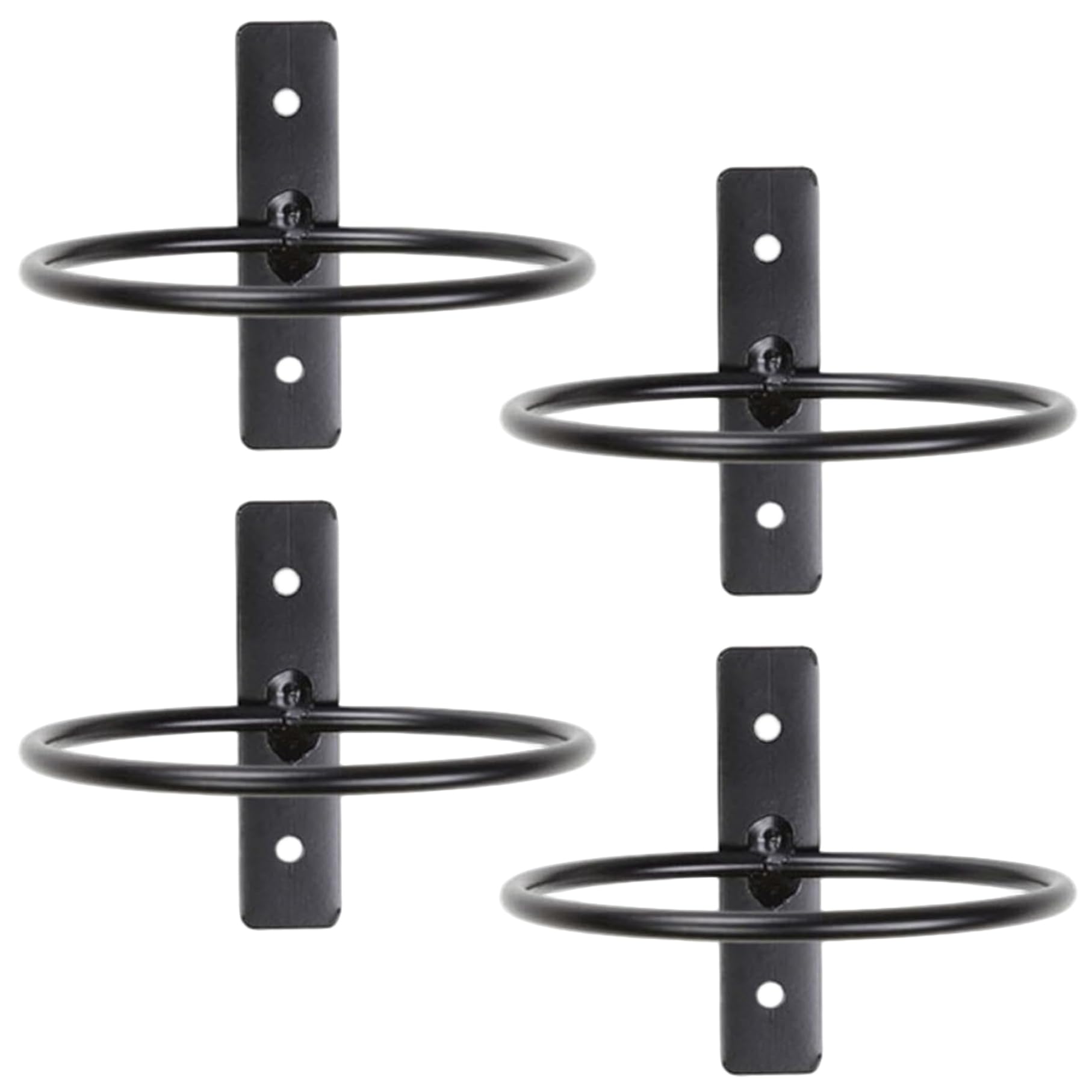 Supports de plantes muraux en fer pour gagner de la place au sol et sécuriser les pots de fleurs
