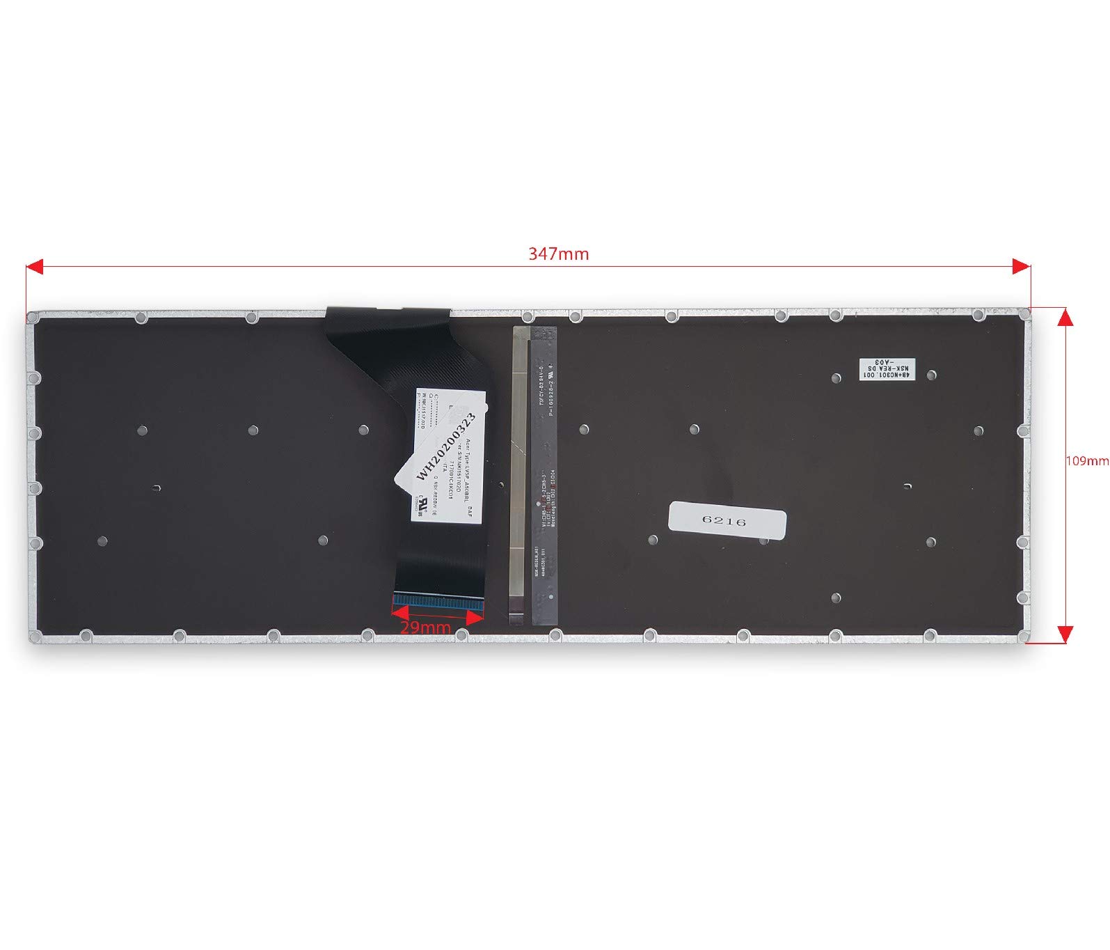 Tastiera Italiana Per Notebook Acer Aspire 5738/5740 – NewNet, Qualità Alta, Garanzia 365 Giorni