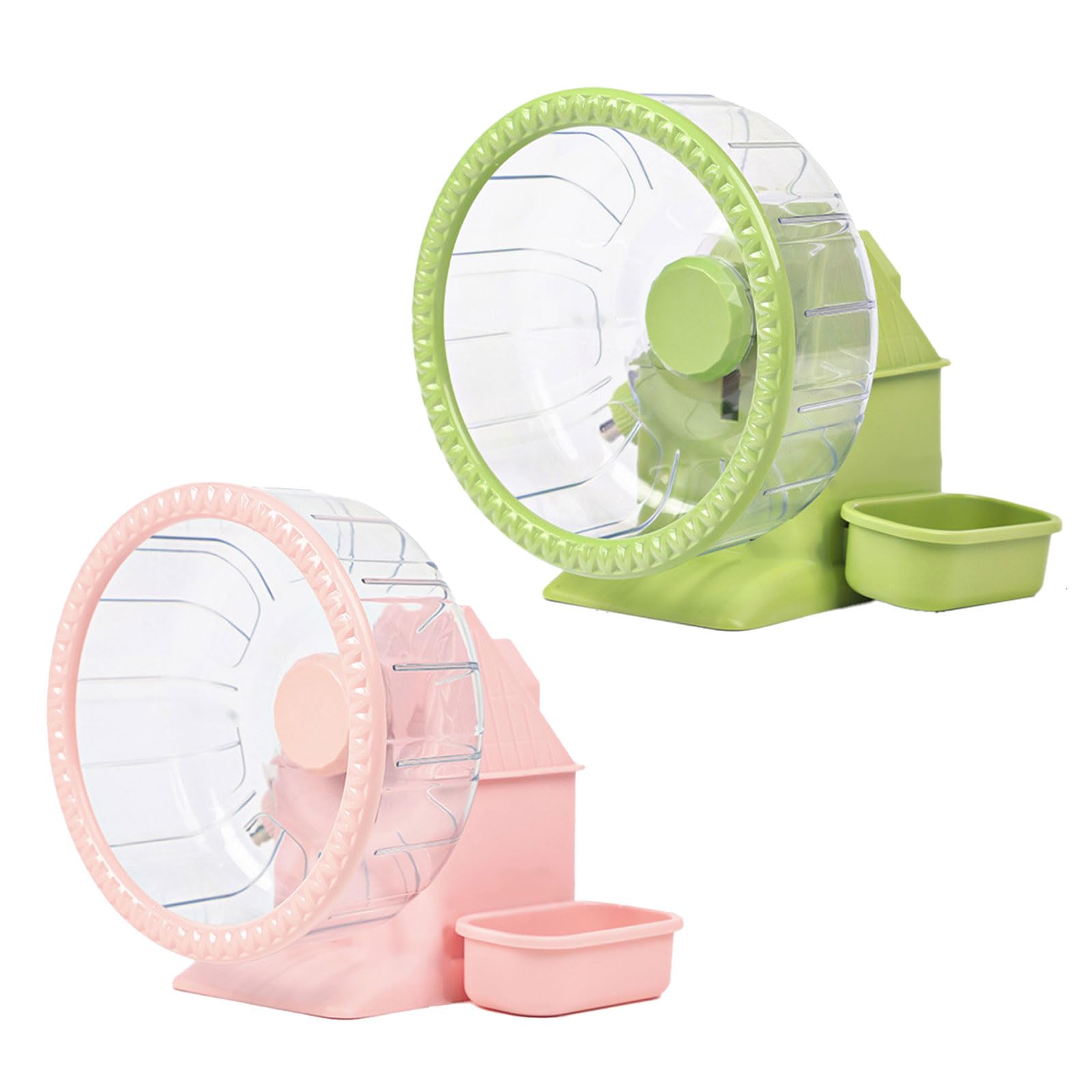 Jouet d ' Exercice pour Gerbille, Roue de Jogging rotative Transparente pour Animaux de Compagnie, pour Hamsters, gerbilles, Souris, Bol de Nourriture pour Hamster
