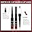 evpct 1Pcs Dark Oxblood Red Matte Lip Liner and Liquid Lipstick Stain Makeup Set for women, Red Long Lasting Smudge Proof Lipstick labiales matte mate larga duracion listip 24 hours originales, 30