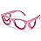 Hion Kids Anti-Motion Sickness Smart Glasses (for 3-8 Year Olds) - Ultra-Light Portable Nausea Relief Liquid Glasses for Carsickness, Airsickness, Seasickness - Kids Travel/Cruise EssentialsPink
