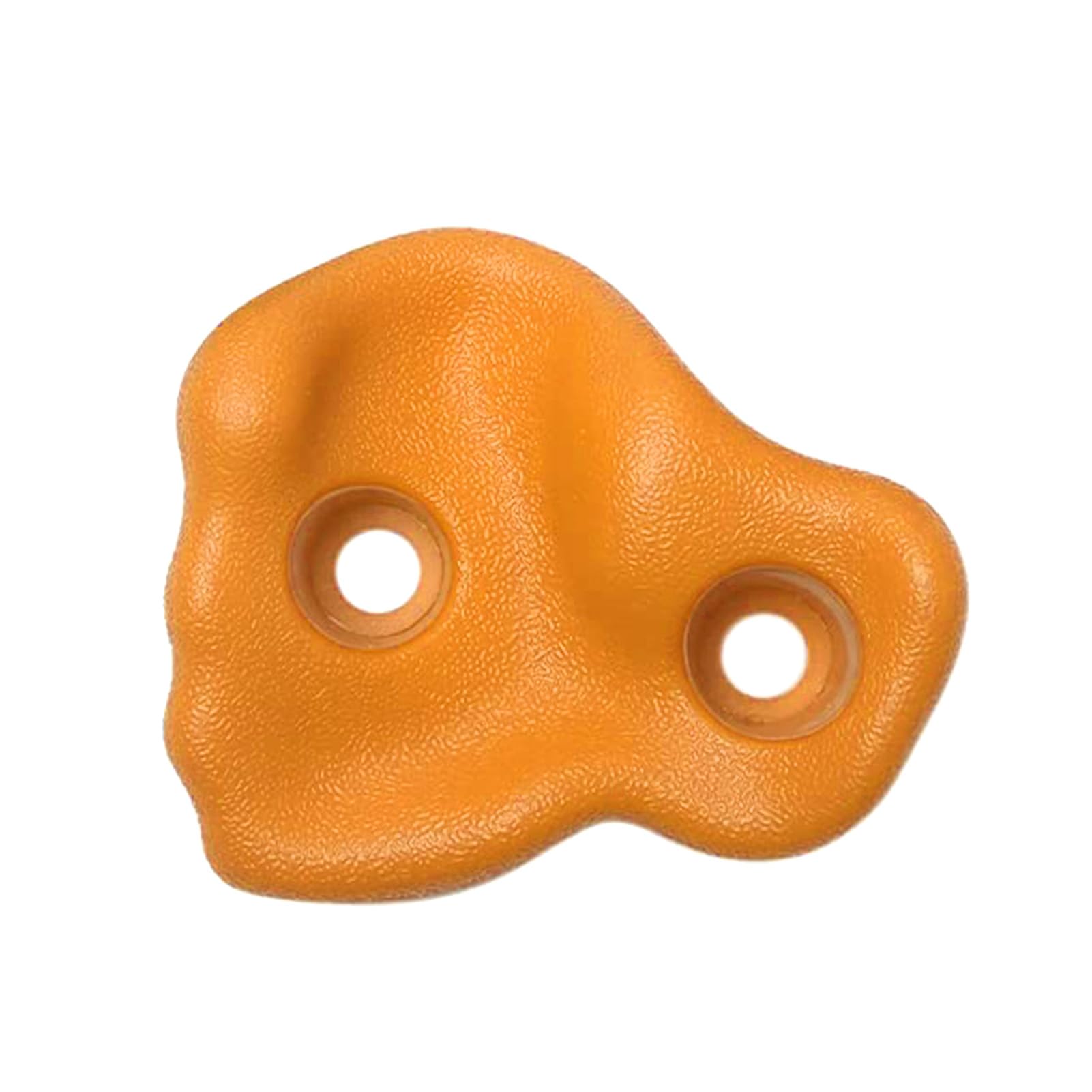 Jenivaint Rock Climbing Holds, 10PCS Ergonomic Comfortable Hand Feeling Wall Grips, with High Strength Screws and Wrench, for Indoor Outdoor Kids Adults Climbing Wall (Orange)