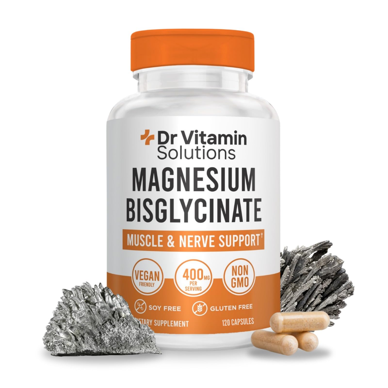 Magnesium Glycinate 400mg - Albion Chelated Bisglycinate for