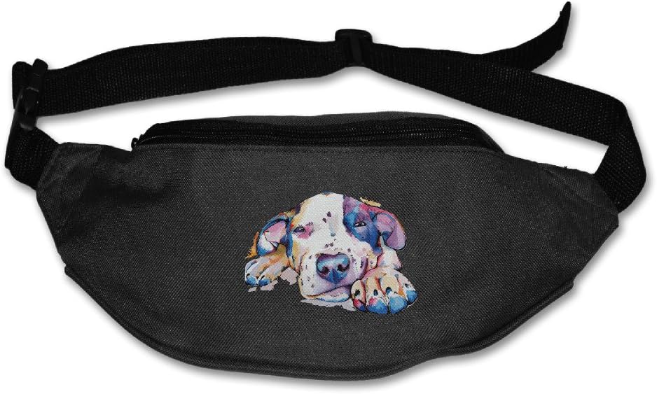 Lazy Dog Waist Bag Fanny Pack / Hip Pack Bum Bag For Man Women Sports Travel Running Hiking / Money IPhone 6 / 7 6S / 7S Plus Samsung S5 S6