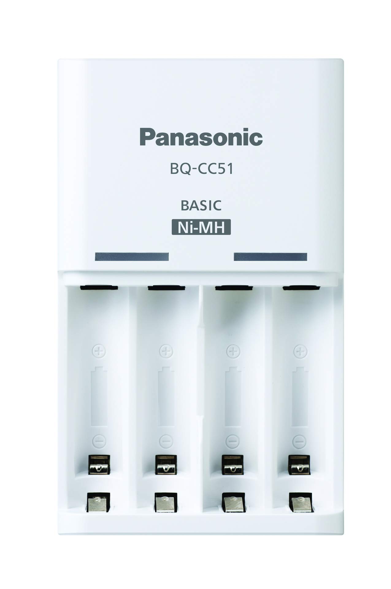 Panasonic eneloop, chargeur de base, pour 2/4 piles Ni-MH AA/AAA