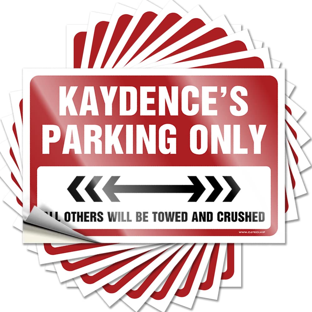 Backyard Accessories Water Sticker | Kaydence's Parking Only Crazy for Tiki Decor(8X12CM)