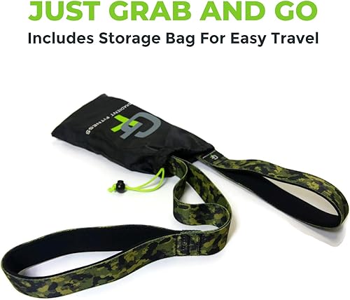 Miniatura 7 de Gradient Fitness Stretching Strap for Physical Therapy, 12 Multi-Loop Stretch Strap 1.5" W x 8' L, Neoprene Handles, Physical Therapy Equipment,