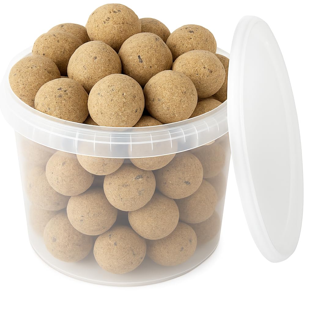 Premium Suet Fat Balls Wild Bird, Tub of 50
