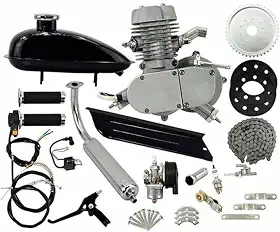 Motor Completo 80cc Para Bicicleta Top Performance 4º Geração