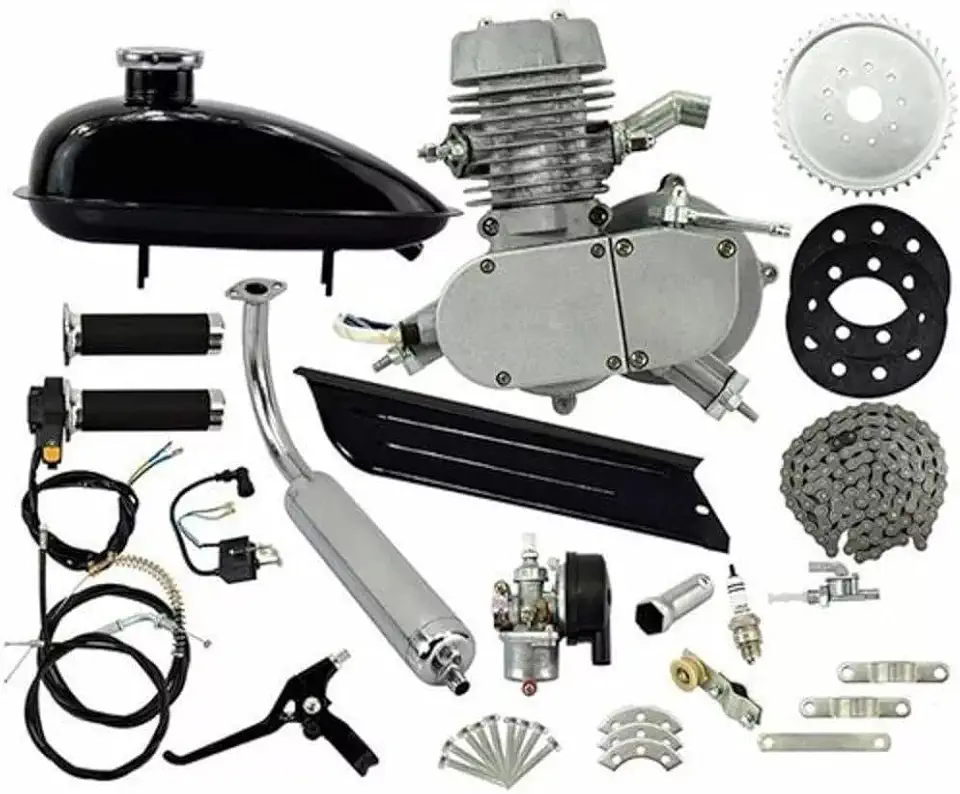 Motor Completo 80cc Para Bicicleta Top Performance 4º Geração