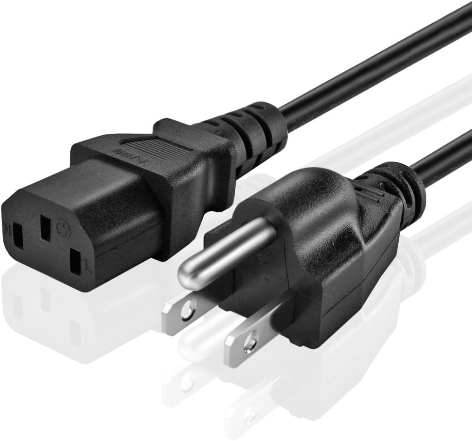 AC Power Cord Cable 6FT for Samsung Plasma TV with Life Time Warranty