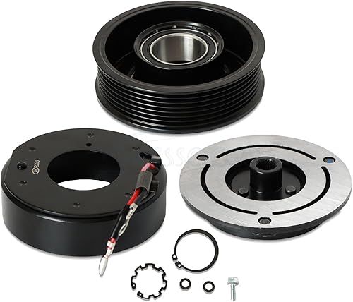Kessocco Kit de embrague del compresor de CA 1777 Kit de embrague de compresor de aire acondicionado compatible con Toyota Tacoma 2.7L y 4.0L