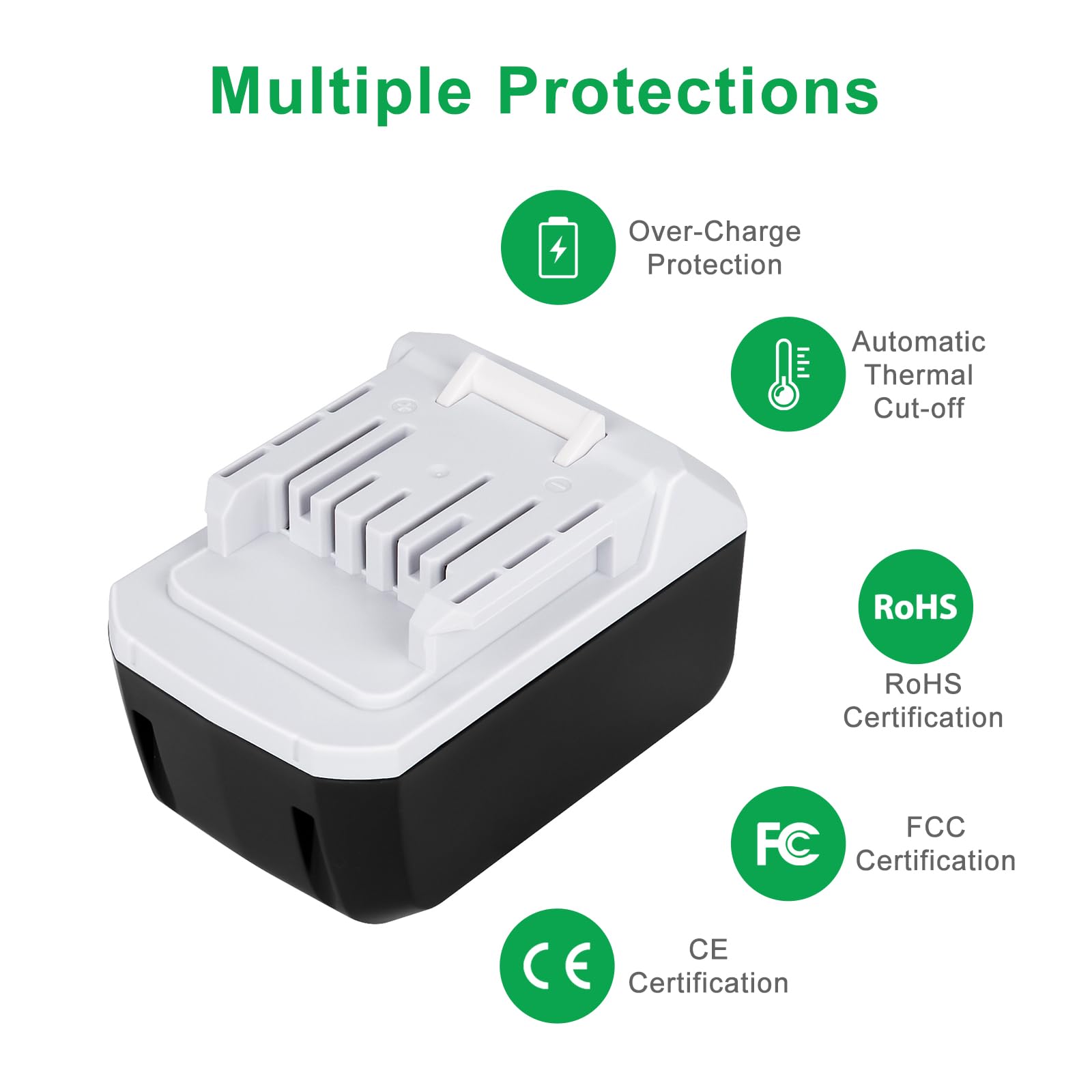 18V 2.0Ah BL1813G Batterie De Remplacement Pour BL1811G BL1813G BL1815G BL1830G DF457D HP457D JV183D TD127D UR180D UH522D CL183D