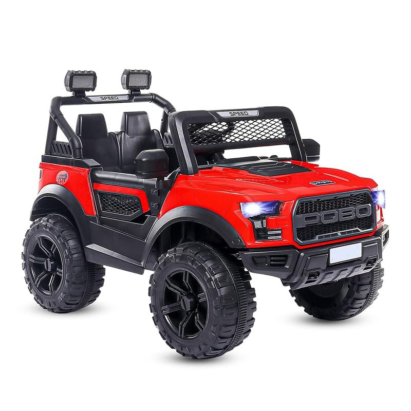 Srecap 4x4 Big Size Jeep 12V Battery Operated Ride On - Red