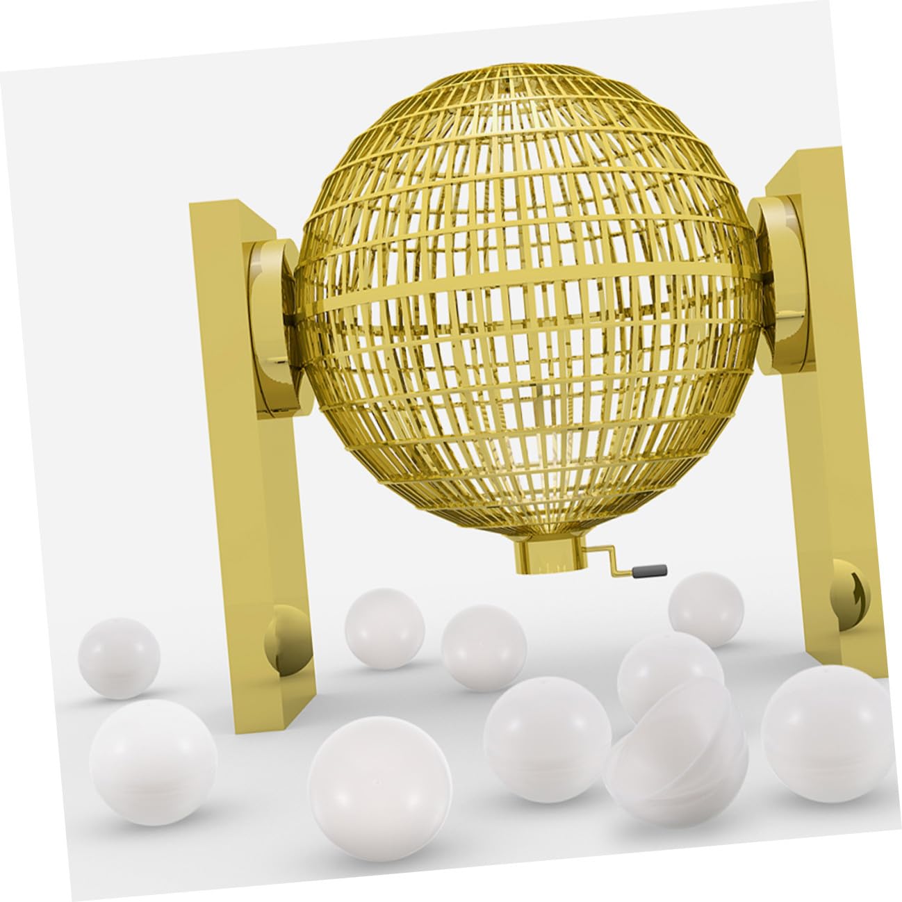 Sosoport 50 Palline per Estrazione Lotteria in Pvc Apribili Coperchio Pratico, Diametro 4 Cm, per Feste e Attività Festive, Confezione da 50 Pezzi