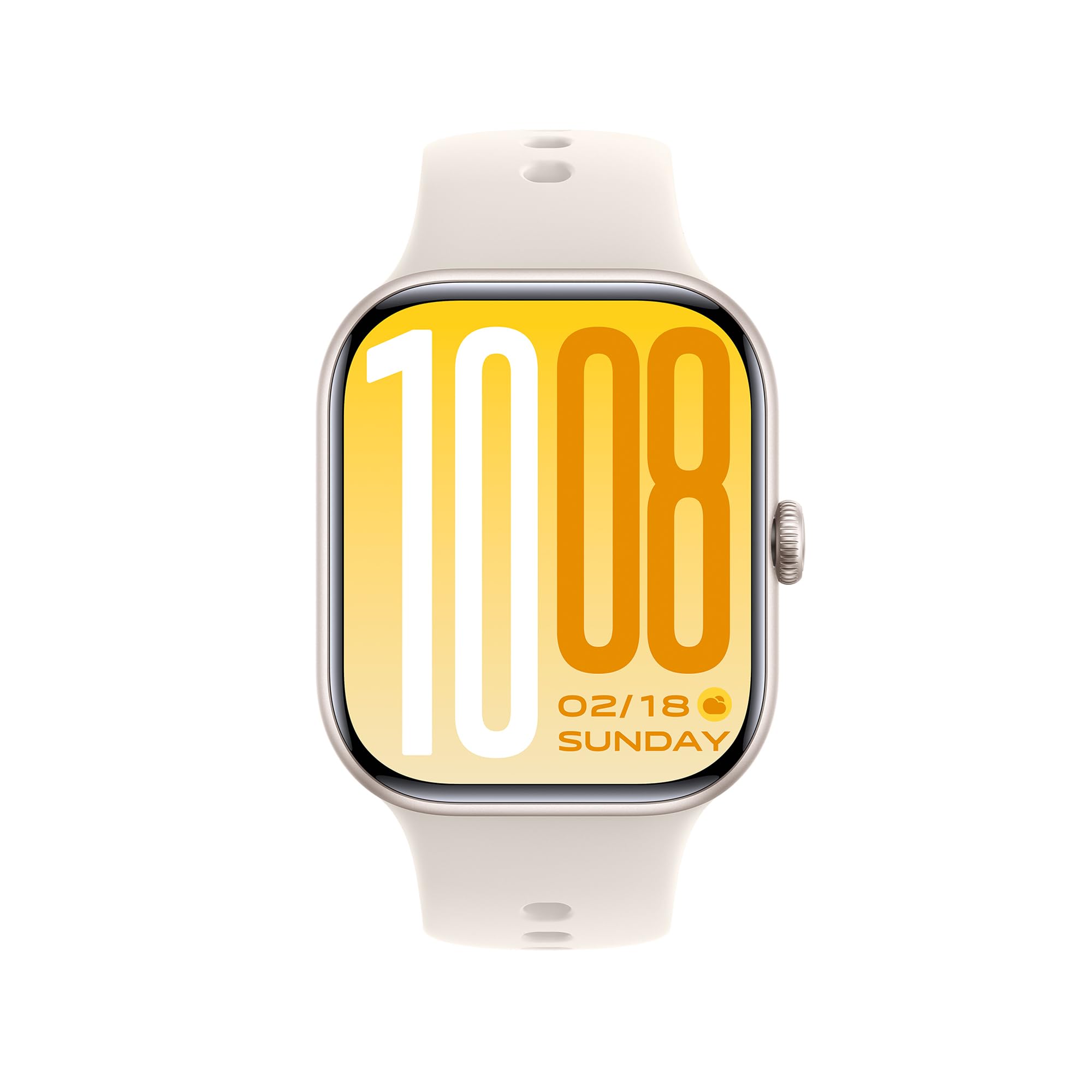 vivo Watch GT2 Smartwatch Uomo Donna, Batteria 25 Giorni, Display AMOLED 2,07'', Chiamate Bluetooth e GPS, 100+ Sport incl. Padel, 5ATM Impermeabile, Cardio SpO2 Sonno, NFC, Bianco