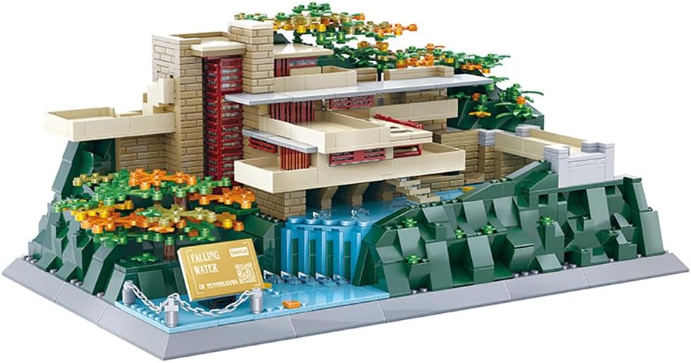 El Castillo Pyramid Mexico Building Set (1346 Pieces), Architecture Building Blocks Toys, Home Décor Model Gifts for Kids and Adults