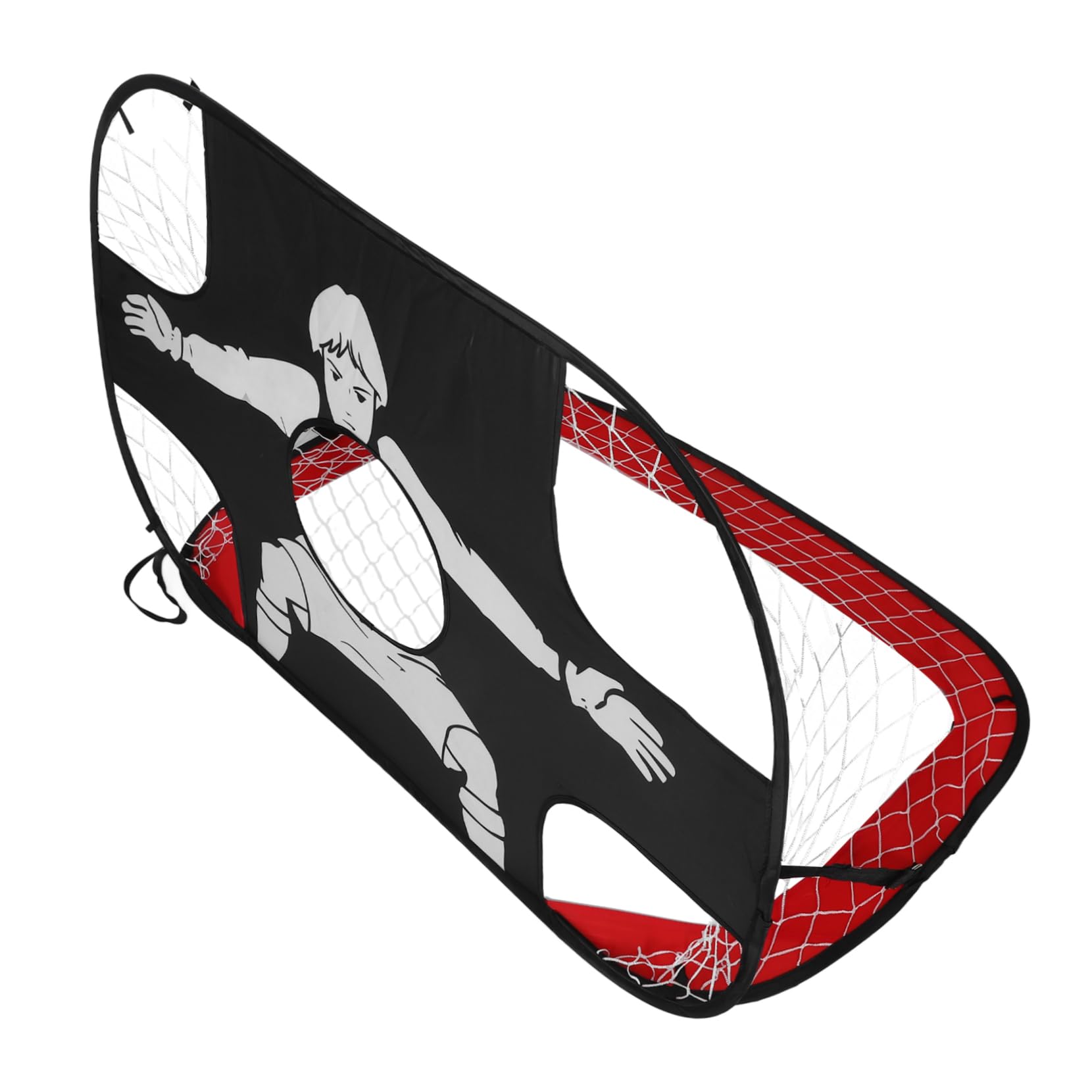 VANZACK Soccer Goals for Boys and Girls Boys and Girls Soccer Goal Football Net Red