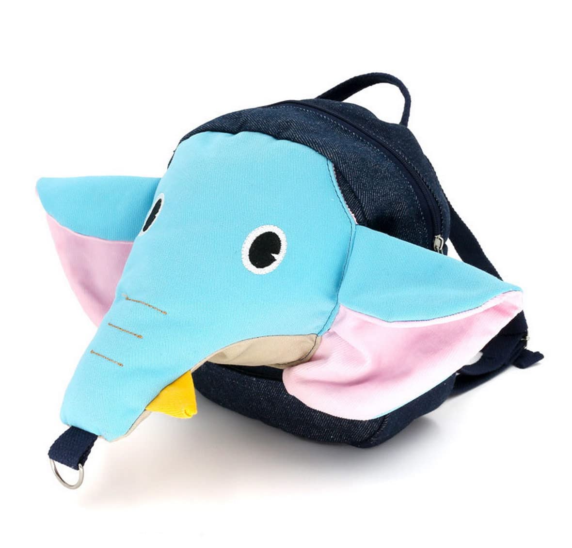 AOOPOO Baby Toddler Safety Harness Backpack Child Kids Cute Cartoon Strap Shoulder Backpack Bag with Reins Leash Rucksack Harness Walkers Tether Belt,for 1-5 Years Old Toddler (Elephant)