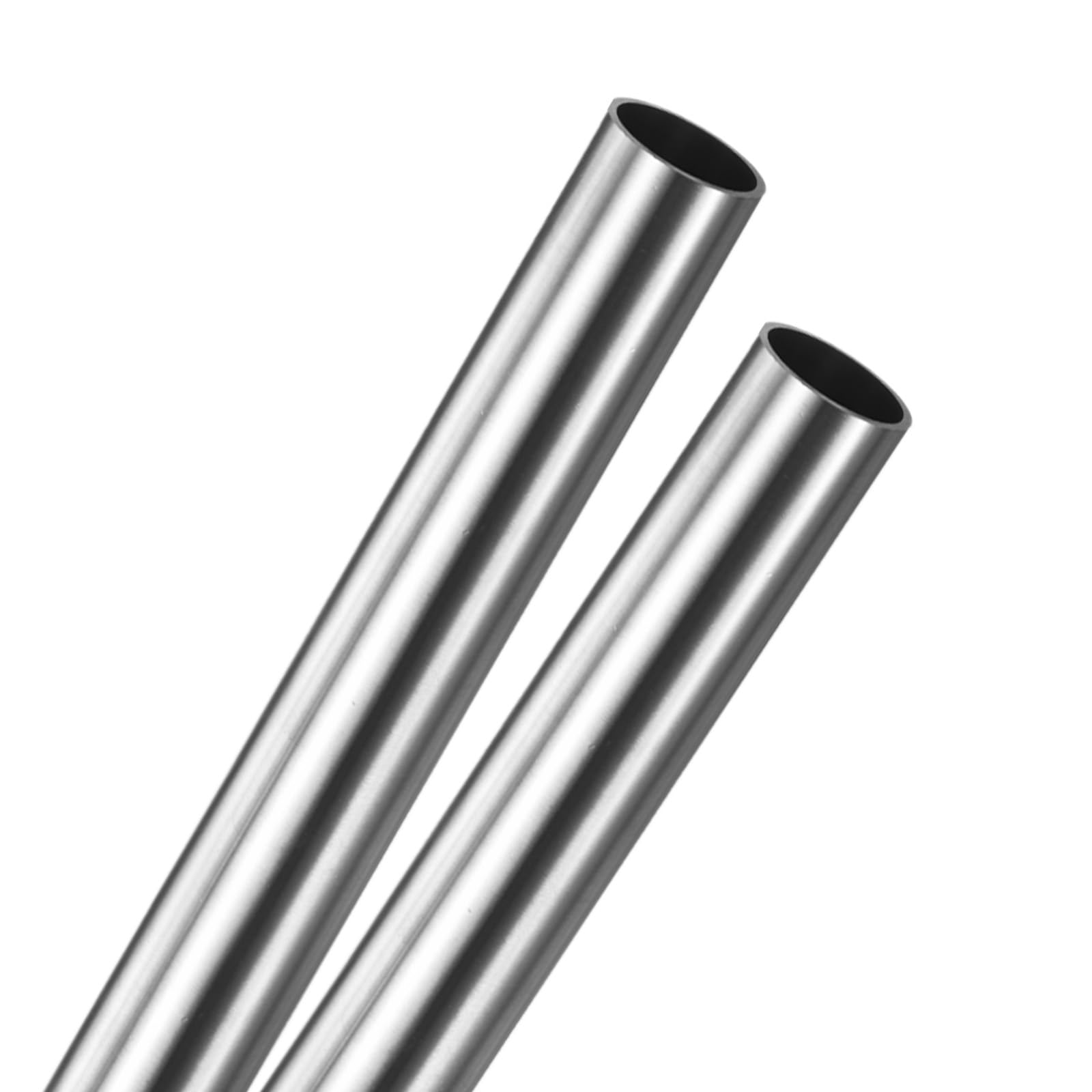 Tubo Argento 500 Mm Tubo Capillare 250 Mm Tubo In Acciaio Inox 304 - Diametro 12mm Esterno, 10mm Interno, Lunghezza 250mm Tubo Tondo 12mm X 10mm Tubo Acciaio Inox 304